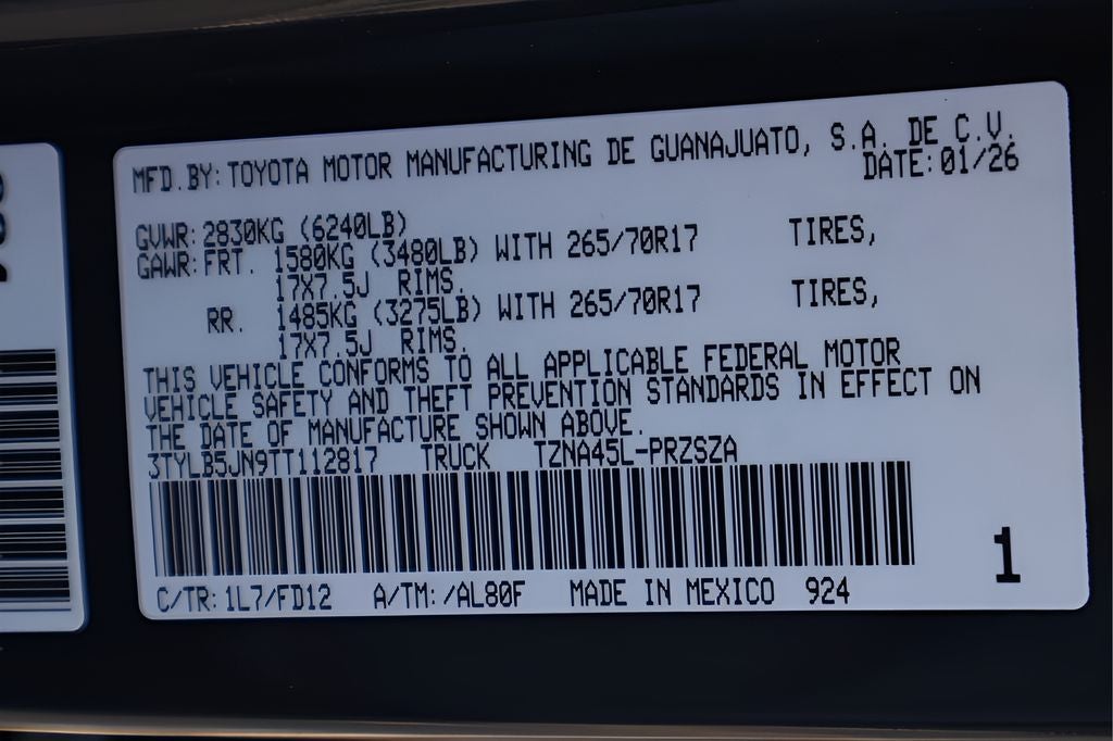 2026 Toyota Tacoma TRD Off-Road