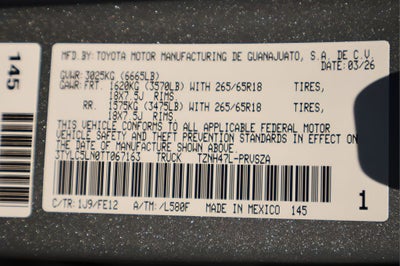 2026 Toyota Tacoma Hybrid TRD Sport