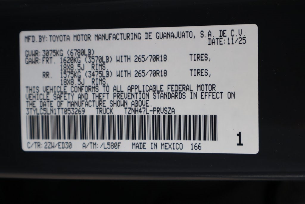 2026 Toyota Tacoma Hybrid TRd PRO