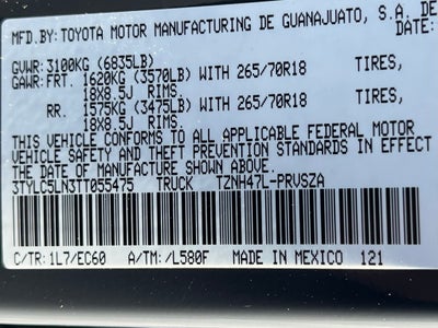 2026 Toyota Tacoma Hybrid Trailhunter