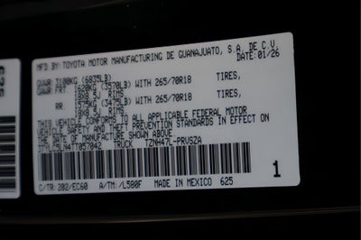 2026 Toyota Tacoma Hybrid Trailhunter