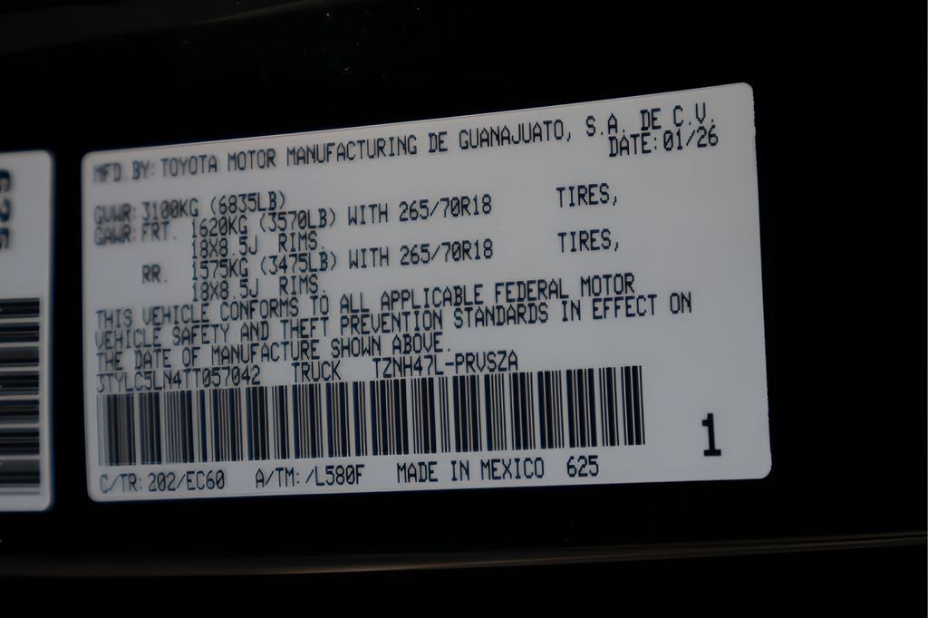 2026 Toyota Tacoma Hybrid Trailhunter