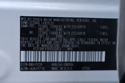 2023 Toyota RAV4 Hybrid SE