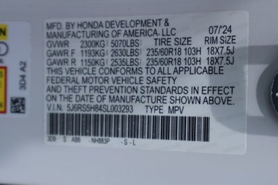 2025 Honda CR-V Hybrid Sport-L