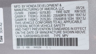 2025 Honda CR-V Hybrid Sport-L