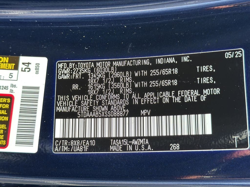 2025 Toyota Grand Highlander XLE