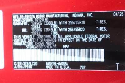 2026 Toyota Grand Highlander Hybrid Limited