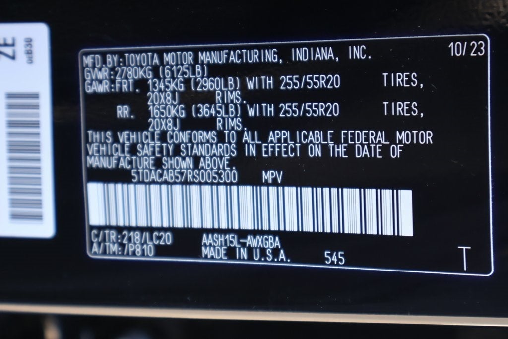 2024 Toyota Grand Highlander Hybrid Limited