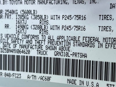 2021 Toyota Tacoma SR5 V6