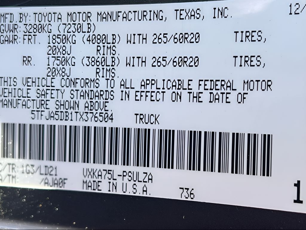 2026 Toyota Tundra Limited