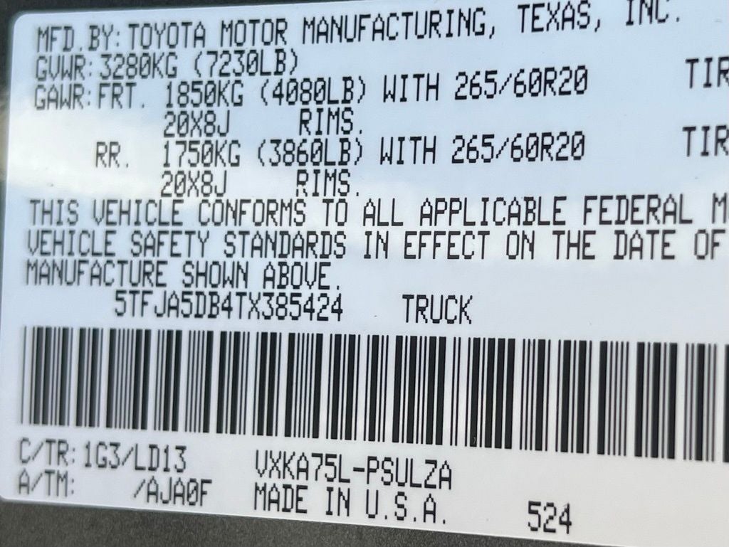 2026 Toyota Tundra Limited