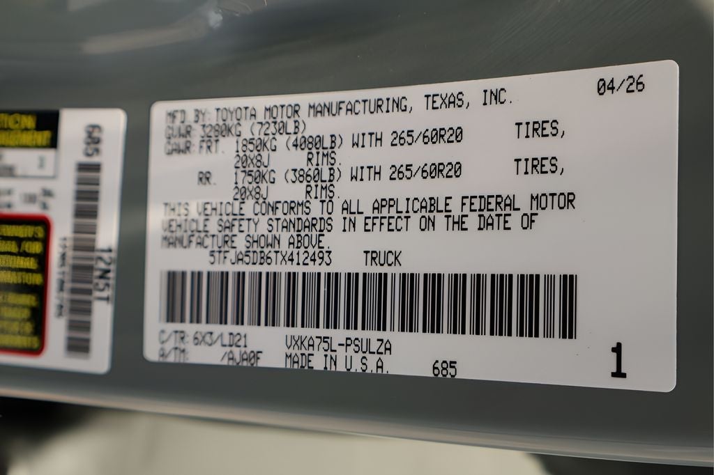 2026 Toyota Tundra Limited