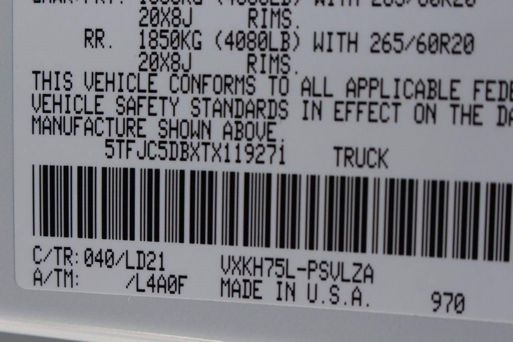 2026 Toyota Tundra Limited