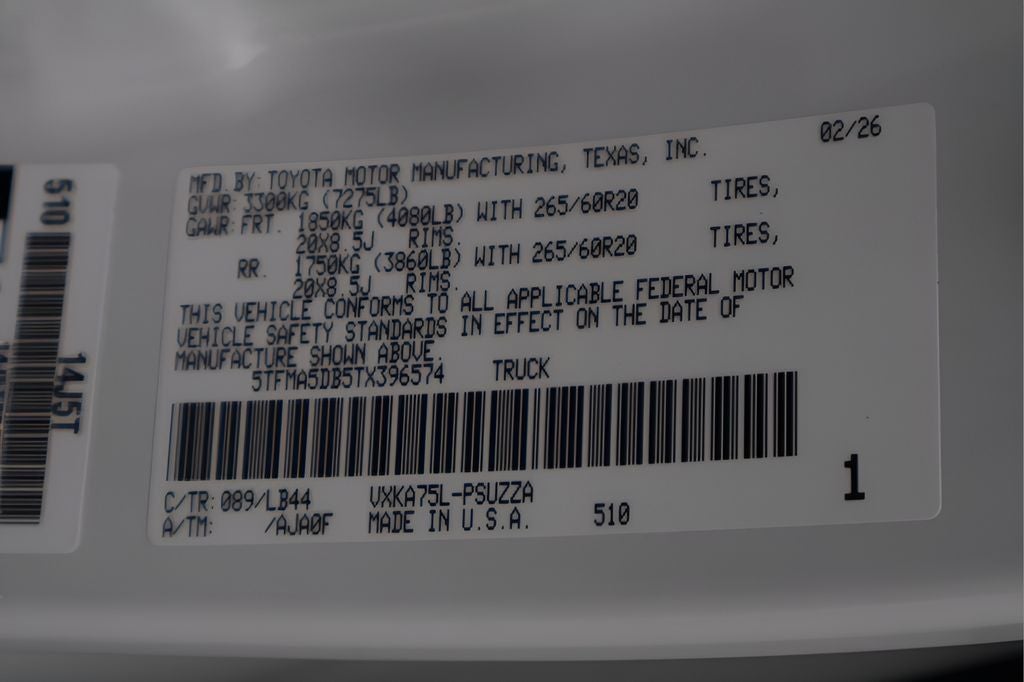 2026 Toyota Tundra 1794