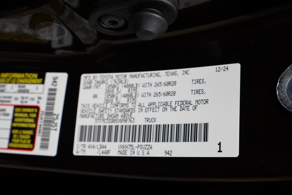 2025 Toyota Tundra Hybrid 1794 Edition