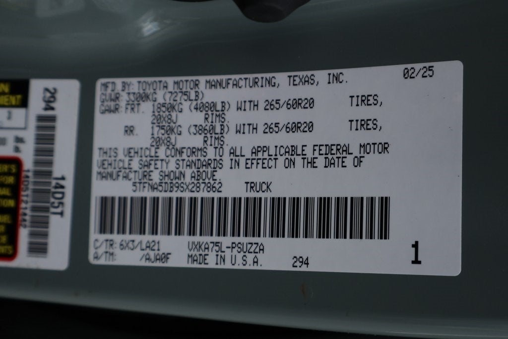 2025 Toyota Tundra Platinum