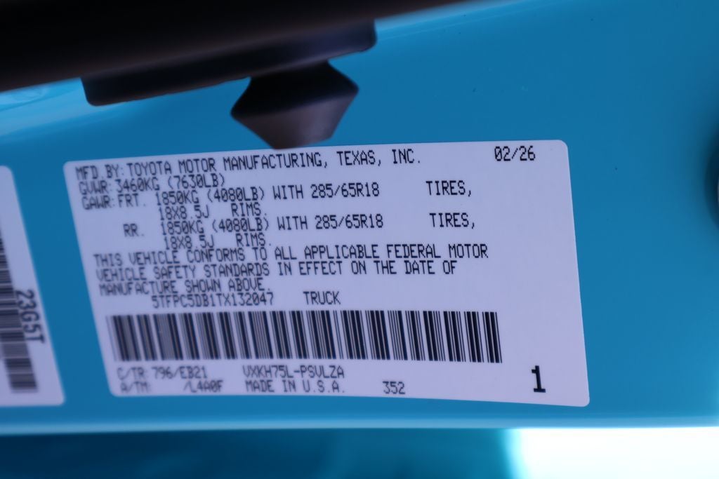 2026 Toyota Tundra Hybrid TRD Pro