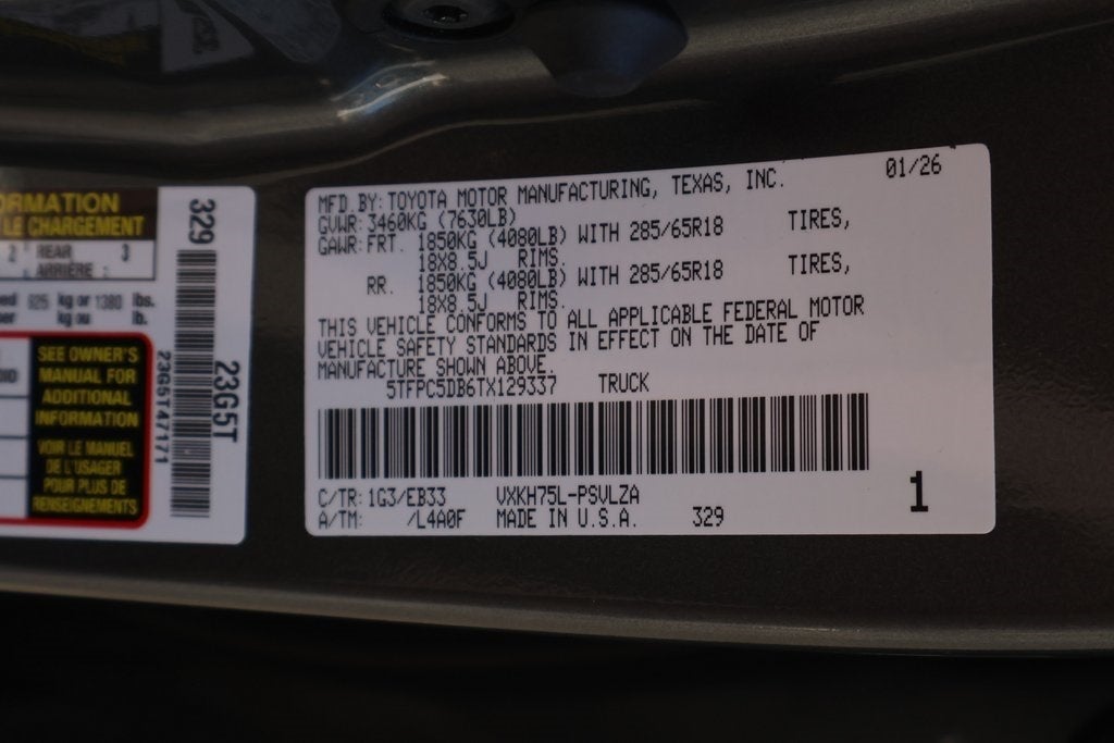 2026 Toyota Tundra Hybrid TRD Pro