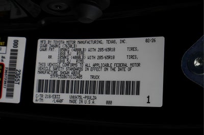 2026 Toyota Tundra Hybrid TRD Pro