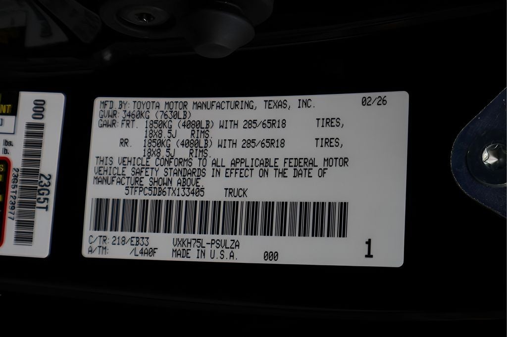 2026 Toyota Tundra Hybrid TRD Pro