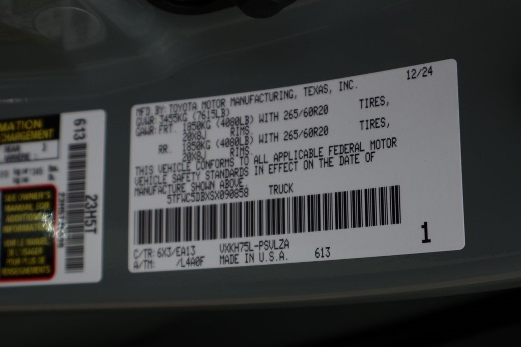 2025 Toyota Tundra Hybrid Limited