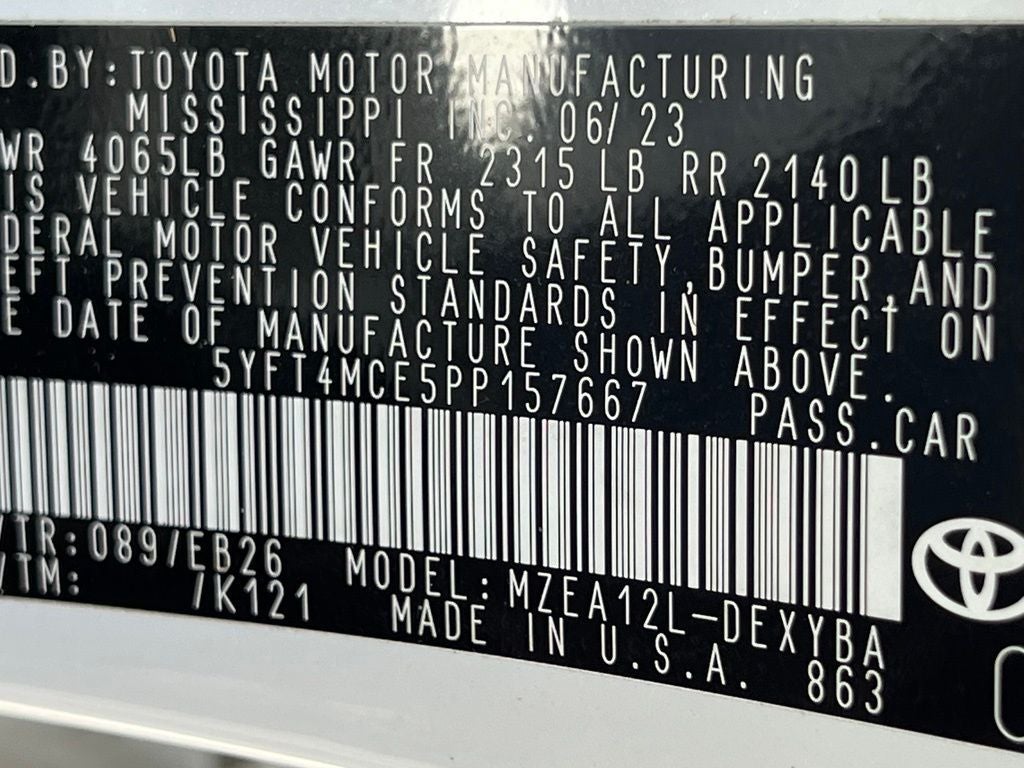 2023 Toyota Corolla XSE