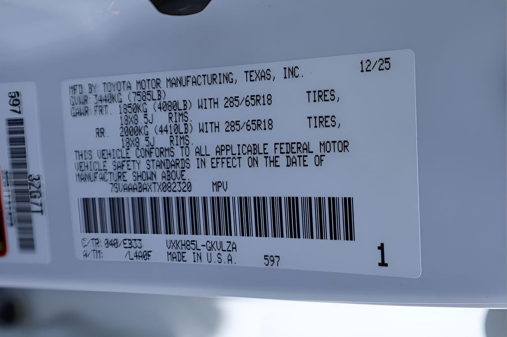 2026 Toyota Sequoia TRD Pro