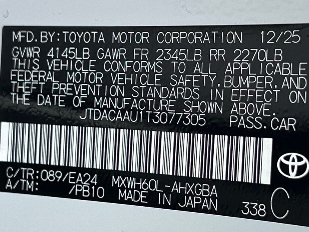 2026 Toyota Prius Nightshade