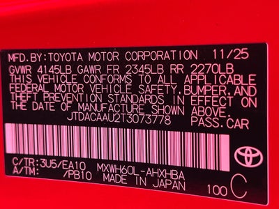 2026 Toyota Prius Limited