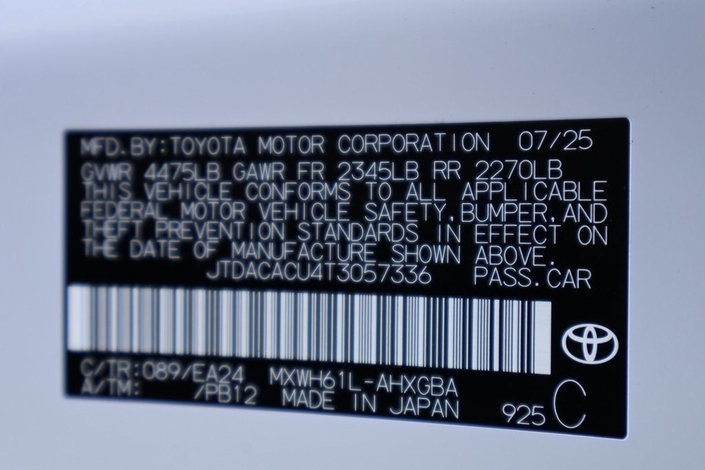 2026 Toyota Prius Plug-In Hybrid Nightshade