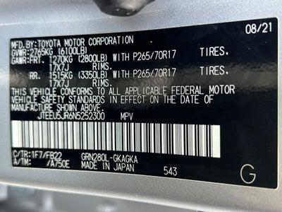 2022 Toyota 4Runner SR5