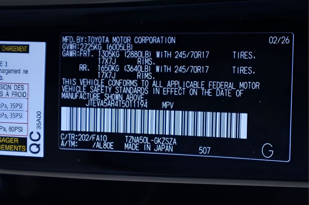 2026 Toyota 4Runner SR5