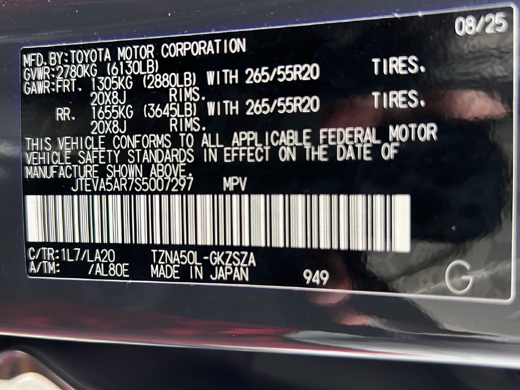 2025 Toyota 4Runner Limited