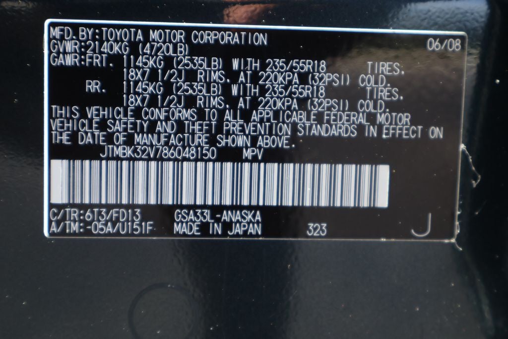 2008 Toyota RAV4 Sport