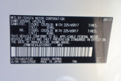 2018 Toyota RAV4 XLE