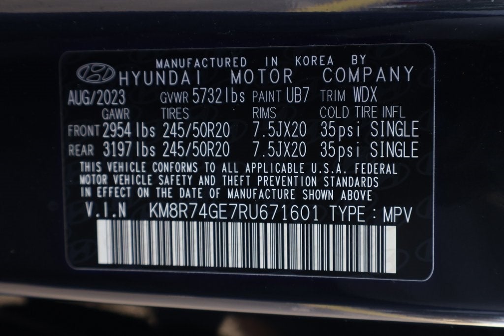 2024 Hyundai Palisade Calligraphy