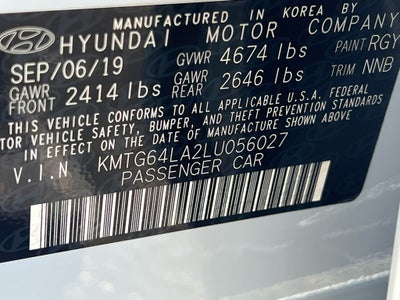 2020 Genesis G70 2.0T