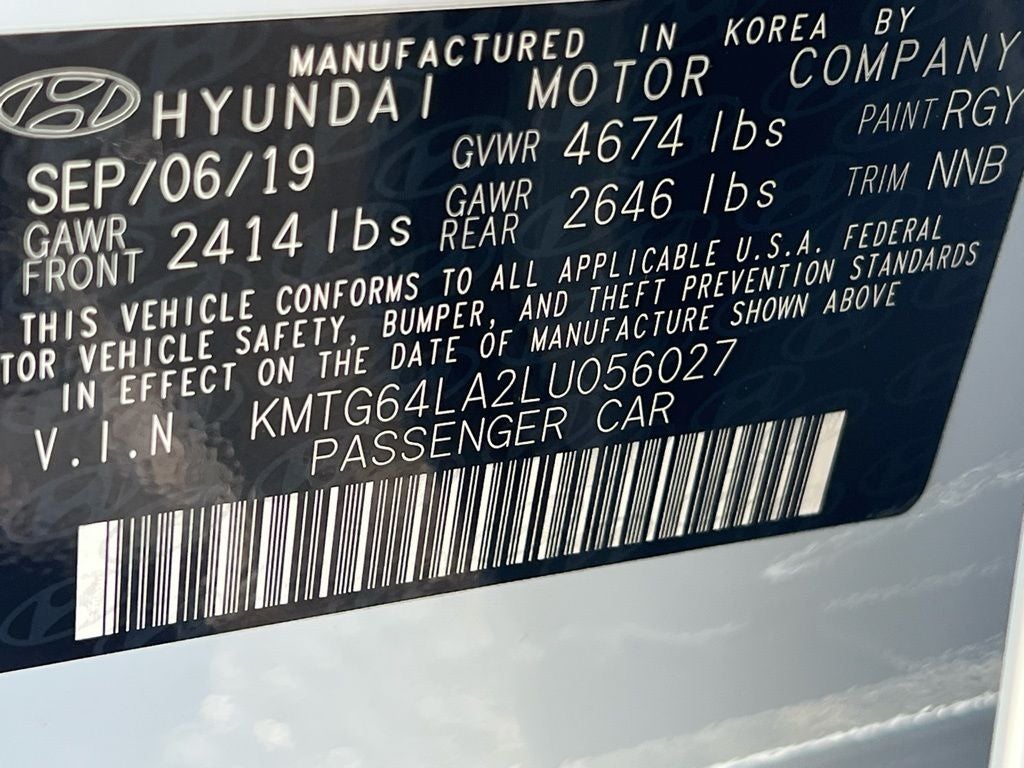 2020 Genesis G70 2.0T