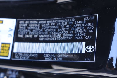 2026 Toyota GR Corolla Base