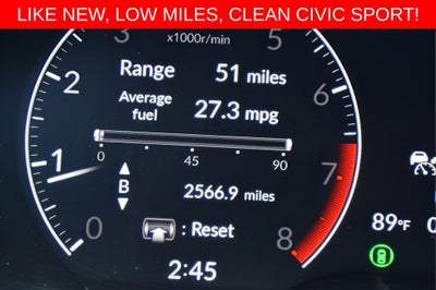 2026 Honda Civic Sport
