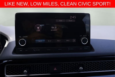 2026 Honda Civic Sport