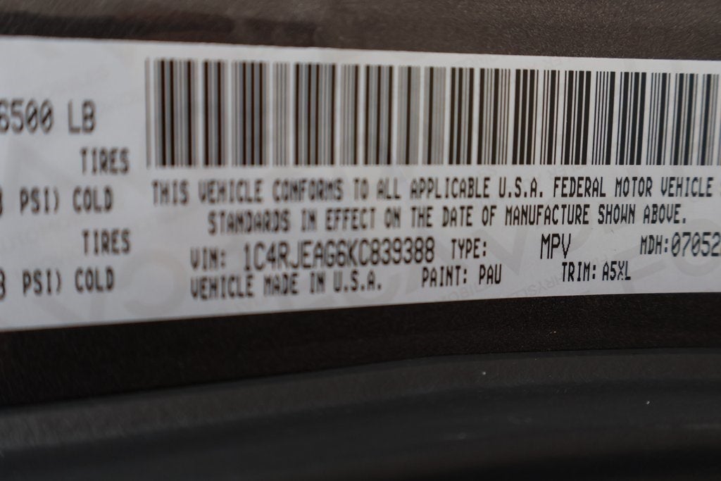 2019 Jeep Grand Cherokee Laredo E