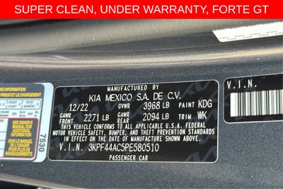 2023 Kia Forte GT