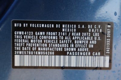 2019 Volkswagen Jetta SEL