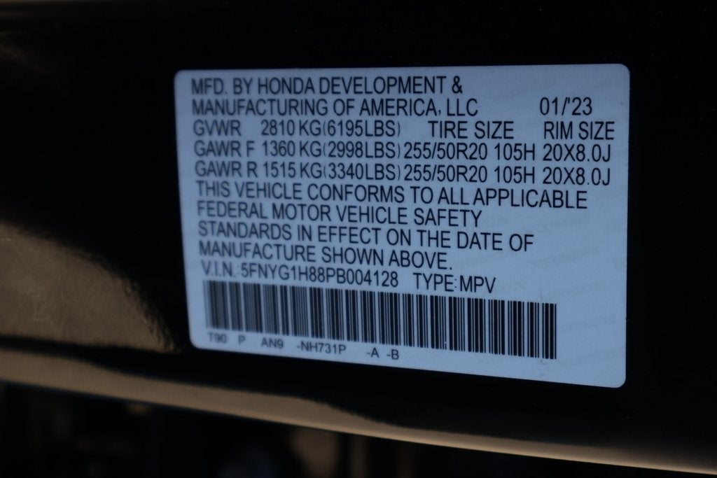 2023 Honda Pilot Elite