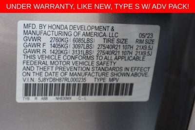 2024 Acura MDX Type S w/Advance Package SH-AWD