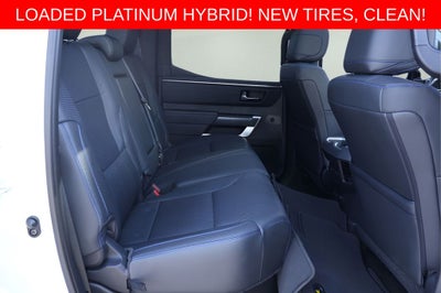 2022 Toyota Tundra Hybrid Platinum