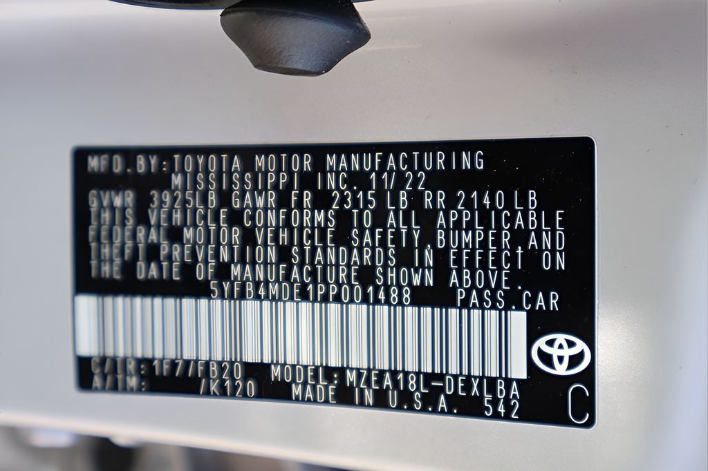 2023 Toyota Corolla LE