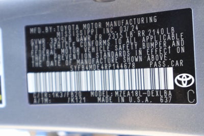 2024 Toyota Corolla LE