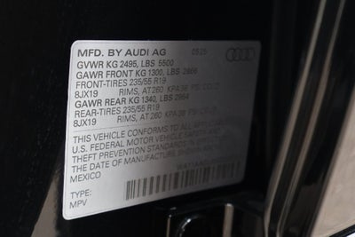 2025 Audi Q5 quattro